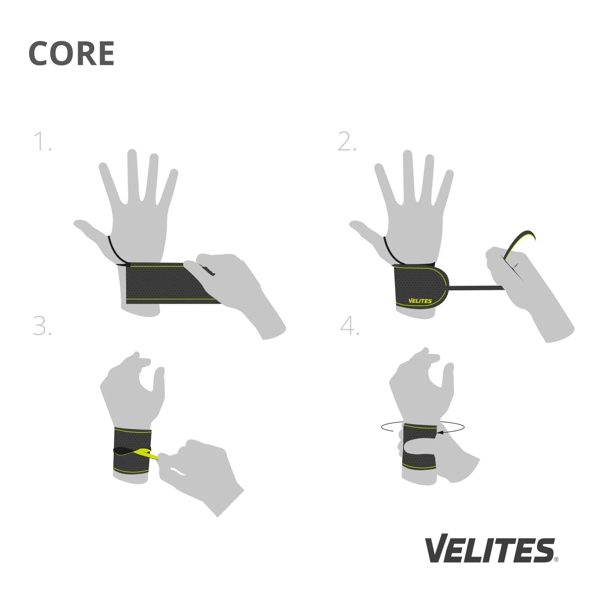 Wrist Wraps Core Green - Image 6